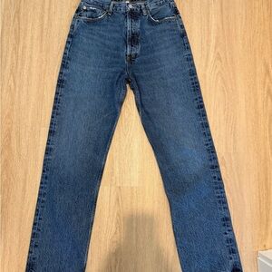 AGOLDE 90'S PINCH WAIST HIGH RISE STRAIGHT JEANS